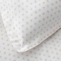 Best deal ⌛ Company Kids Ditsy Stars Pink Organic Cotton Percale Full/Queen Comforter Set by Company Kids by The Company Store 👏 -Allied Home Shop company kids by the company store toddler bedding sets 38278e fq pink 1d 1000