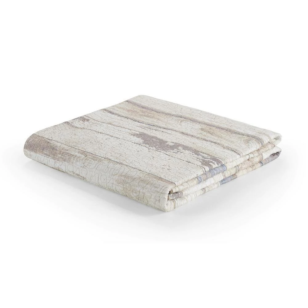 Wholesale π Bleached Boardwalk 2-Piece Beige Cotton Twin Quilt Set by DONNA SHARP 𧨠6 Wholesale π Bleached Boardwalk 2-Piece Beige Cotton Twin Quilt Set by DONNA SHARP 𧨠- Image 4