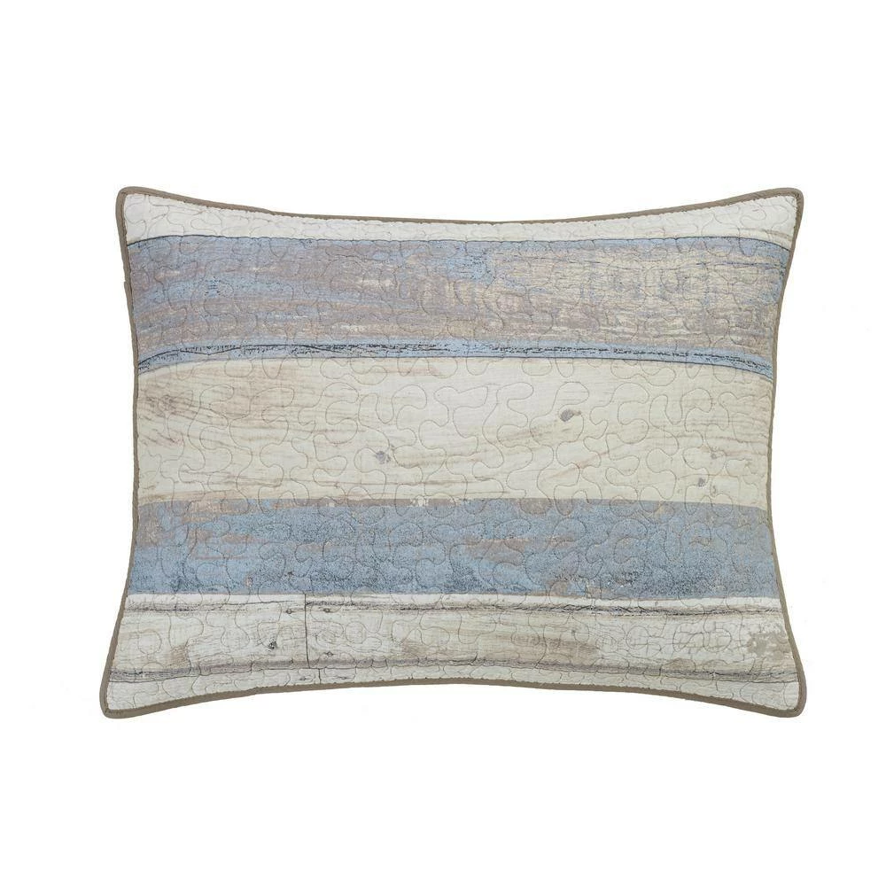 Wholesale π Bleached Boardwalk 2-Piece Beige Cotton Twin Quilt Set by DONNA SHARP 𧨠7 Wholesale π Bleached Boardwalk 2-Piece Beige Cotton Twin Quilt Set by DONNA SHARP 𧨠- Image 5