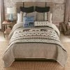 Brand new 😀 Momma Bear UCC 3-Piece Multi-Color Queen Quilt Set by DONNA SHARP 🌟 -Allied Home Shop donna sharp bedding sets 60056 64 1000