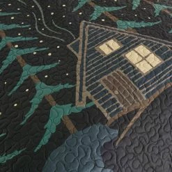 Wholesale π₯ Evening Lodge 3-Piece Black Polyester Queen Quilt Set by DONNA SHARP β¨ 10 Wholesale π₯ Evening Lodge 3-Piece Black Polyester Queen Quilt Set by DONNA SHARP β¨ -Allied Home Shop donna sharp bedding sets 60076 4f 1000