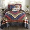 Buy ⭐ Chesapeake UCC Multicolor 3 Piece Polyester King Quilt Set by DONNA SHARP 🥰 -Allied Home Shop donna sharp bedding sets 60227 64 1000