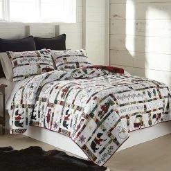 Brand new π Merry Vacation 2-Piece Multicolor Twin Coverlet Set by DONNA SHARP π₯ 9 Brand new π Merry Vacation 2-Piece Multicolor Twin Coverlet Set by DONNA SHARP π₯ -Allied Home Shop donna sharp bedding sets y20134 c3 1000