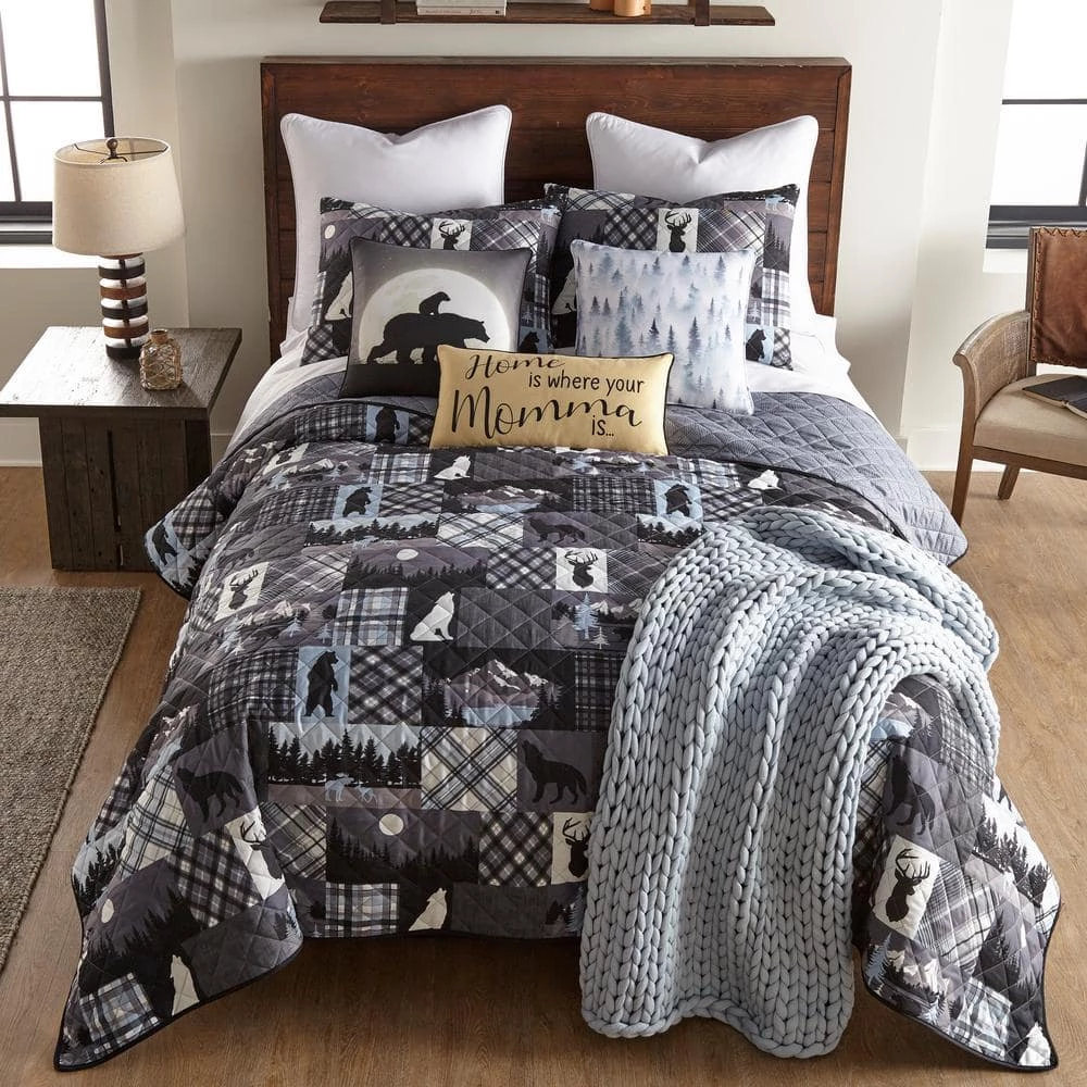 Promo β Nightly Walk 3-Piece Multicolor King Polyester Coverlet Set by DONNA SHARP π 3 Promo β Nightly Walk 3-Piece Multicolor King Polyester Coverlet Set by DONNA SHARP π