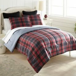 Best Sale 𧨠Tartan 3-Piece Multicolor Polyester Queen Comforter Set by DONNA SHARP ⨠8 Best Sale 𧨠Tartan 3-Piece Multicolor Polyester Queen Comforter Set by DONNA SHARP ⨠-Allied Home Shop donna sharp bedding sets y20210 c3 1000