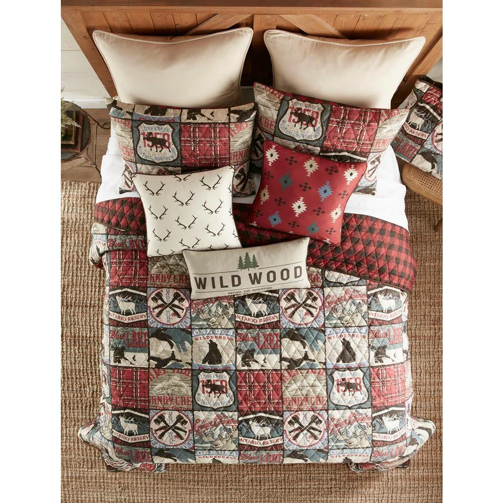 Top 10 π The Great Outdoors 3-Piece Multi-Color Queen Polyester Quilt Set by DONNA SHARP π₯° 6 Top 10 π The Great Outdoors 3-Piece Multi-Color Queen Polyester Quilt Set by DONNA SHARP π₯° - Image 4