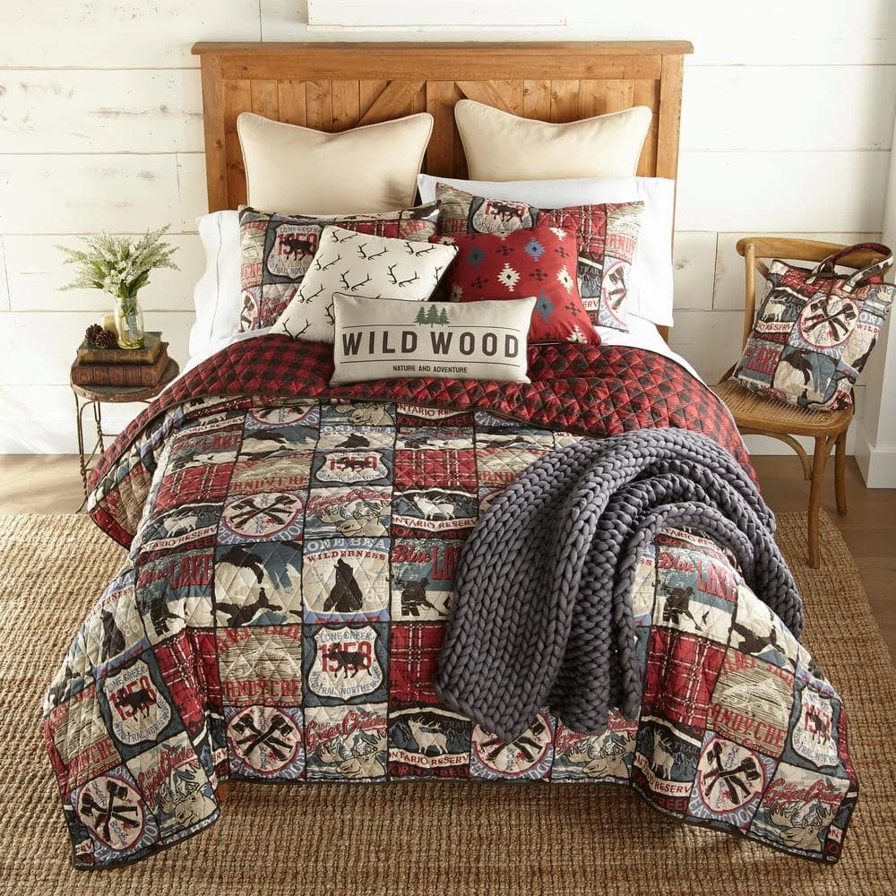 Top 10 π The Great Outdoors 3-Piece Multi-Color Queen Polyester Quilt Set by DONNA SHARP π₯° 3 Top 10 π The Great Outdoors 3-Piece Multi-Color Queen Polyester Quilt Set by DONNA SHARP π₯°