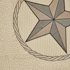 Best Pirce ✔️ Texas Pride Brown Cotton King Sham by DONNA SHARP 🔔 -Allied Home Shop donna sharp pillowcases 93803 4f 1000