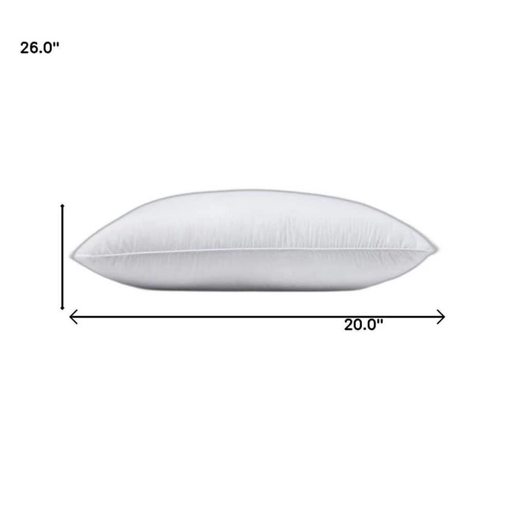 Cheapest π Victoria Firm Down Alternative Standard Pillow (Set of 2) by HomeRoots 𧨠5 Cheapest π Victoria Firm Down Alternative Standard Pillow (Set of 2) by HomeRoots 𧨠- Image 3
