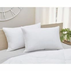 Discount ⭐ Victoria Medium Goose Down Standard Pillow by HomeRoots 🔥 -Allied Home Shop homeroots bed pillows 2000387824 31 1000