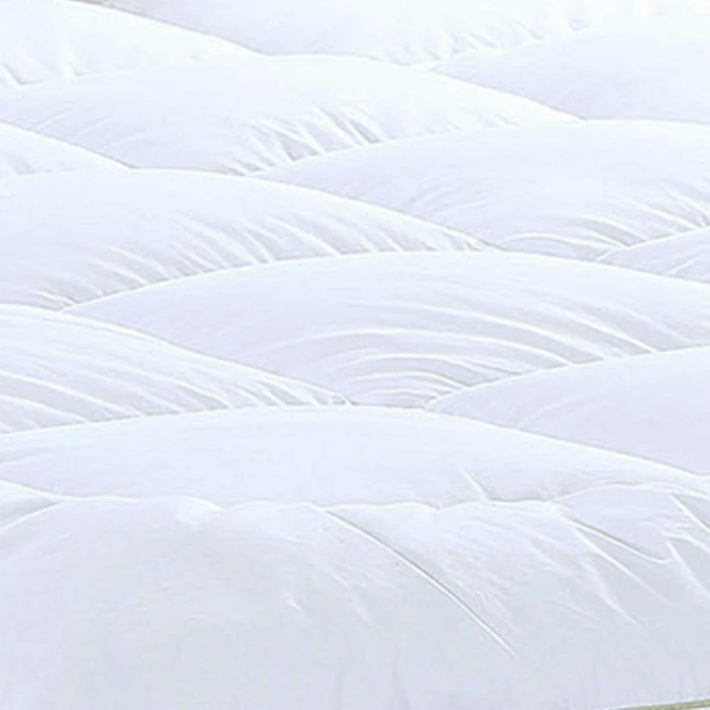 Promo π 17" Square Quilted Accent Queen Piping Mattress Pad With Fitted Cover by HomeRoots π 6 Promo π 17" Square Quilted Accent Queen Piping Mattress Pad With Fitted Cover by HomeRoots π - Image 4