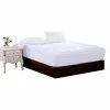 Promo 🎁 17" Square Quilted Accent Queen Piping Mattress Pad With Fitted Cover by HomeRoots 🎉 -Allied Home Shop homeroots mattress covers protectors 303540 64 1000