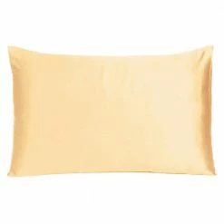 Wholesale ✔️ Amelia Pale Peach Solid Color Satin King Pillowcases (Set of 2) by HomeRoots 😀 -Allied Home Shop homeroots pillowcases 2000387846 4f 1000
