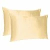 Wholesale ✔️ Amelia Pale Peach Solid Color Satin King Pillowcases (Set of 2) by HomeRoots 😀 -Allied Home Shop homeroots pillowcases 2000387846 64 1000