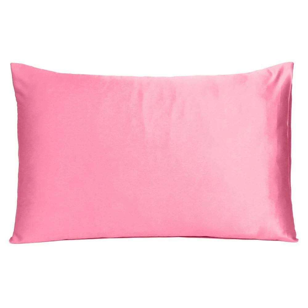 Hot Sale π Amelia Pink Rose Solid Color Satin King Pillowcases (Set of 2) by HomeRoots π 5 Hot Sale π Amelia Pink Rose Solid Color Satin King Pillowcases (Set of 2) by HomeRoots π - Image 3