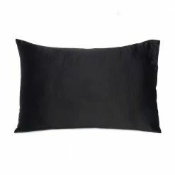 Best Pirce π Amelia Black Solid Color Satin Standard Pillowcases (Set of 2) by HomeRoots β 9 Best Pirce π Amelia Black Solid Color Satin Standard Pillowcases (Set of 2) by HomeRoots β -Allied Home Shop homeroots pillowcases 2000387859 4f 1000