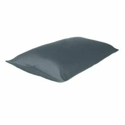 Deals 😀 Amelia Gray Solid Color Satin Standard Pillowcases (Set of 2) by HomeRoots 🤩 -Allied Home Shop homeroots pillowcases 2000387861 1f 1000