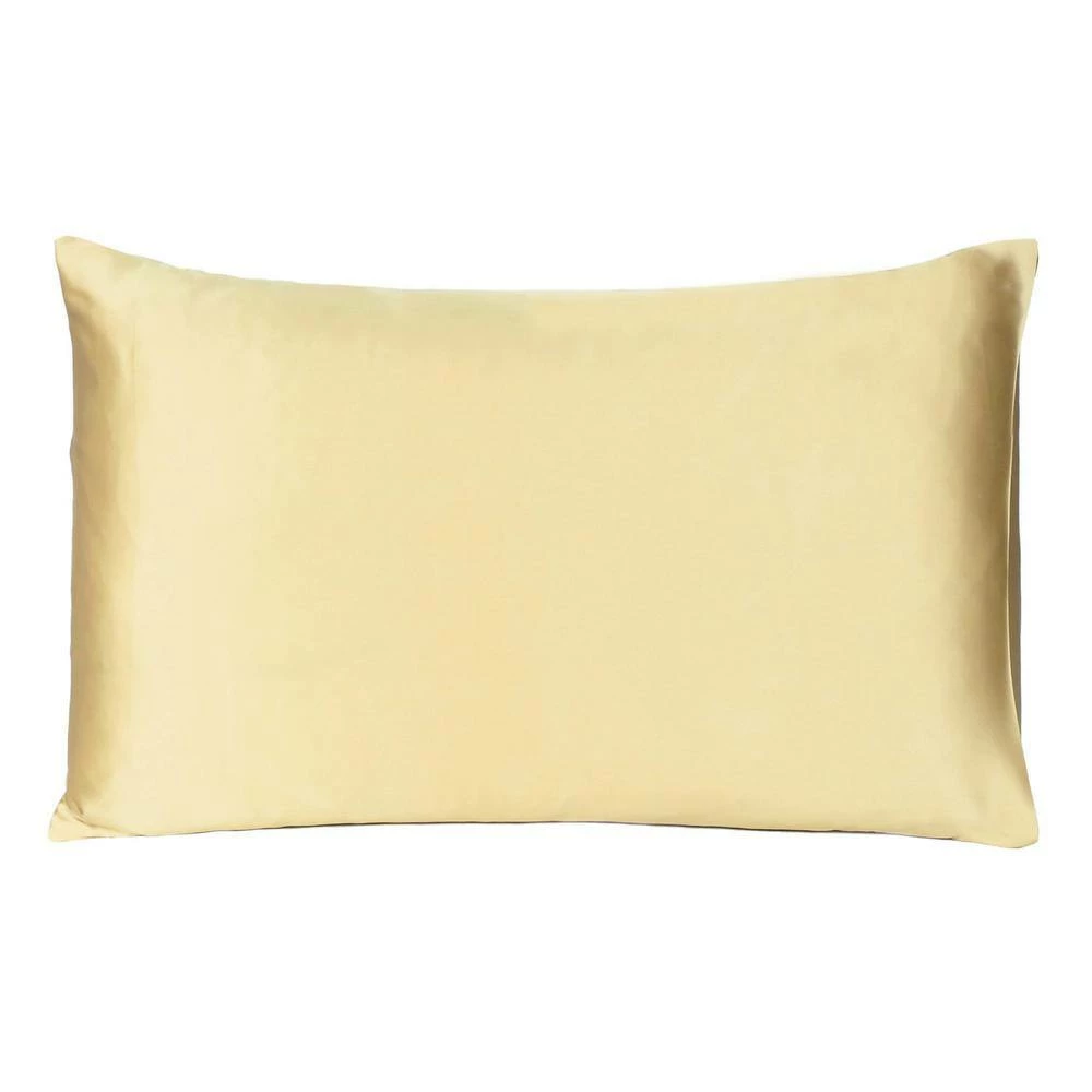 Discount π Amelia Gold Solid Color Satin Standard Pillowcases (Set of 2) by HomeRoots β¨ 5 Discount π Amelia Gold Solid Color Satin Standard Pillowcases (Set of 2) by HomeRoots β¨ - Image 3