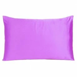 Outlet π Amelia Violet Solid Color Satin Standard Pillowcases (Set of 2) by HomeRoots π₯ 9 Outlet π Amelia Violet Solid Color Satin Standard Pillowcases (Set of 2) by HomeRoots π₯ -Allied Home Shop homeroots pillowcases 2000387866 4f 1000