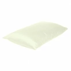 Buy 🌟 Amelia Ivory Solid Color Satin Standard Pillowcases (Set of 2) by HomeRoots 👏 -Allied Home Shop homeroots pillowcases 2000387882 1f 1000