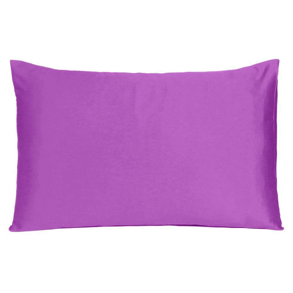 Best reviews of π Amelia Purple Merlot Solid Color Satin Standard Pillowcases (Set of 2) by HomeRoots π 5 Best reviews of π Amelia Purple Merlot Solid Color Satin Standard Pillowcases (Set of 2) by HomeRoots π - Image 3