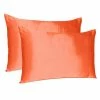 Wholesale 🌟 Amelia Poppy Solid Color Satin Queen Pillowcases (Set of 2) by HomeRoots 👏 -Allied Home Shop homeroots pillowcases 2000387893 64 1000