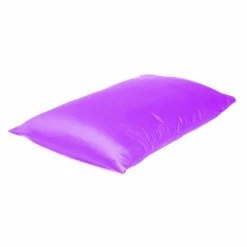 Best reviews of ✔️ Amelia Violet Solid Color Satin Queen Pillowcases (Set of 2) by HomeRoots 😍 -Allied Home Shop homeroots pillowcases 2000387895 1f 1000