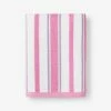 Hot Sale 🔥 Company Kids Stripe Yarn-Dyed Pink Striped Cotton Single Bath Towel by Company Kids by The Company Store 🧨