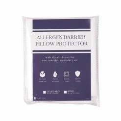 Top 10 😍 Allergen Barrier Zippered Pillow Protector - Dust Mite/Bed Bug Proof by Allied Home 👏 -Allied Home Shop whites allied home pillow protectors pp001054a 4f 1000